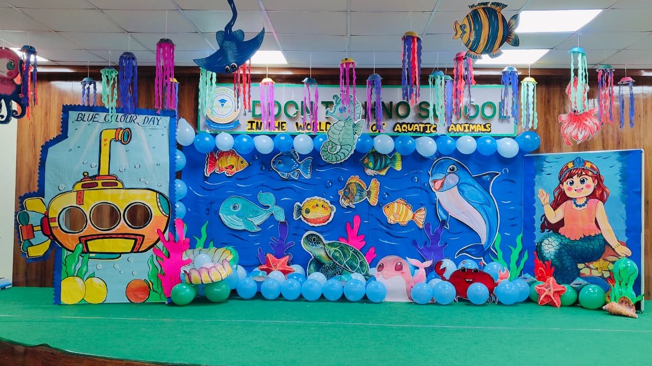 Blue Colour Day Celebration