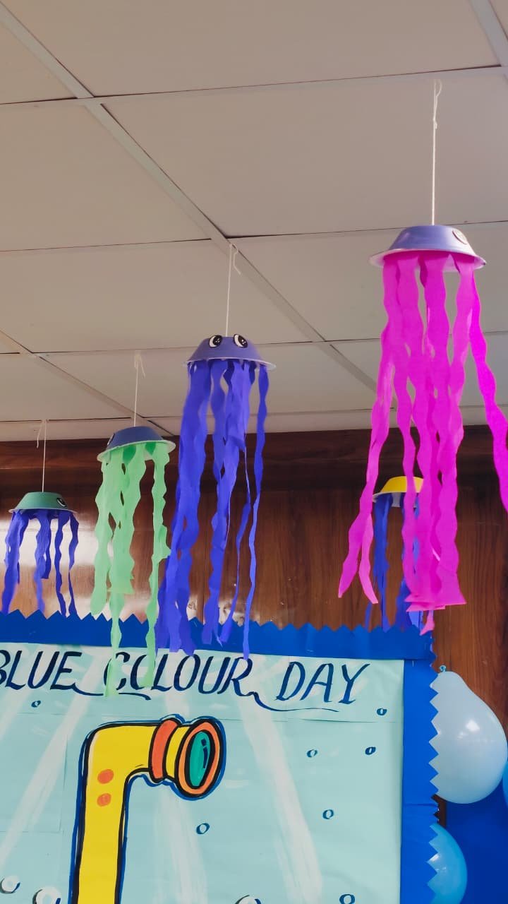 Blue Colour Day Celebration