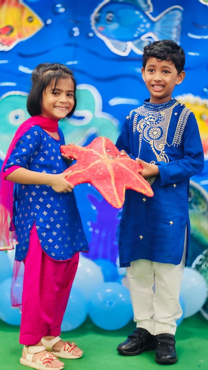Blue Colour Day Celebration