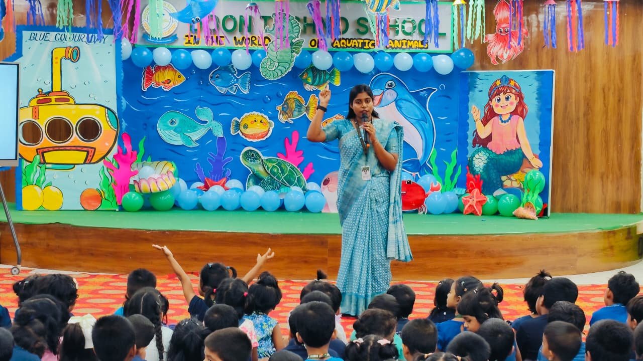 Blue Colour Day Celebration