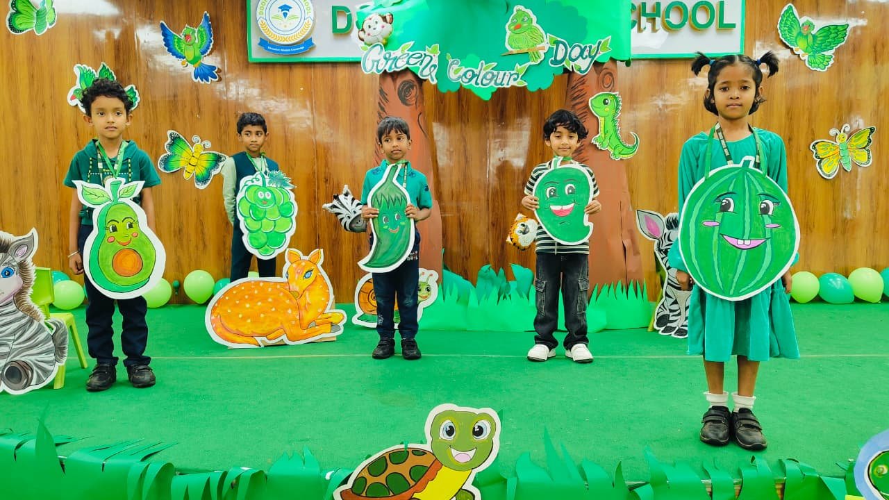 Green Colour Day Celebration