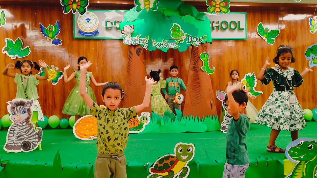 Green Colour Day Celebration