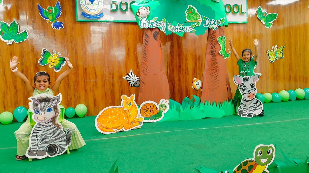 Green Colour Day Celebration