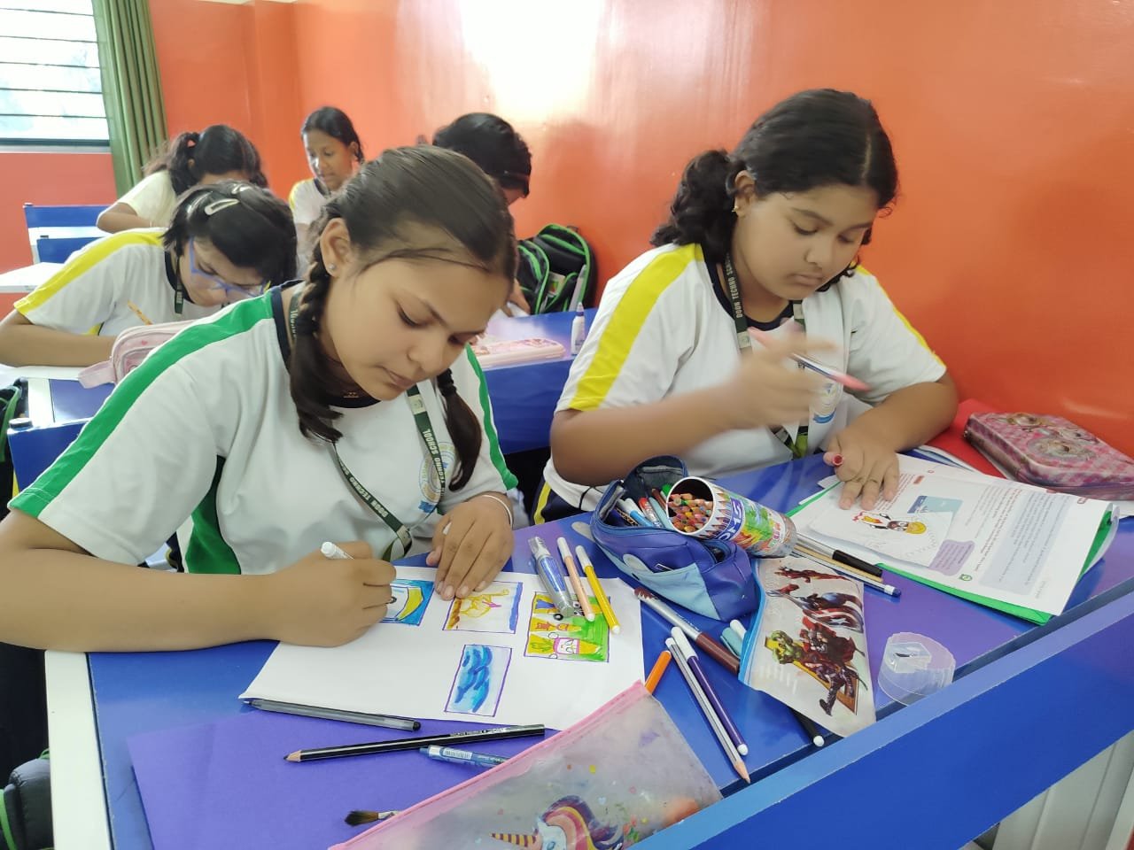 World Heritage Day Activity - Stamp Designing