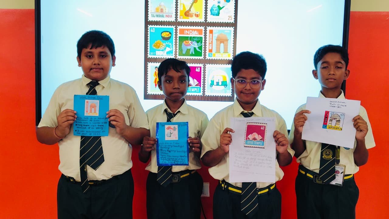 World Heritage Day Activity - Stamp Designing