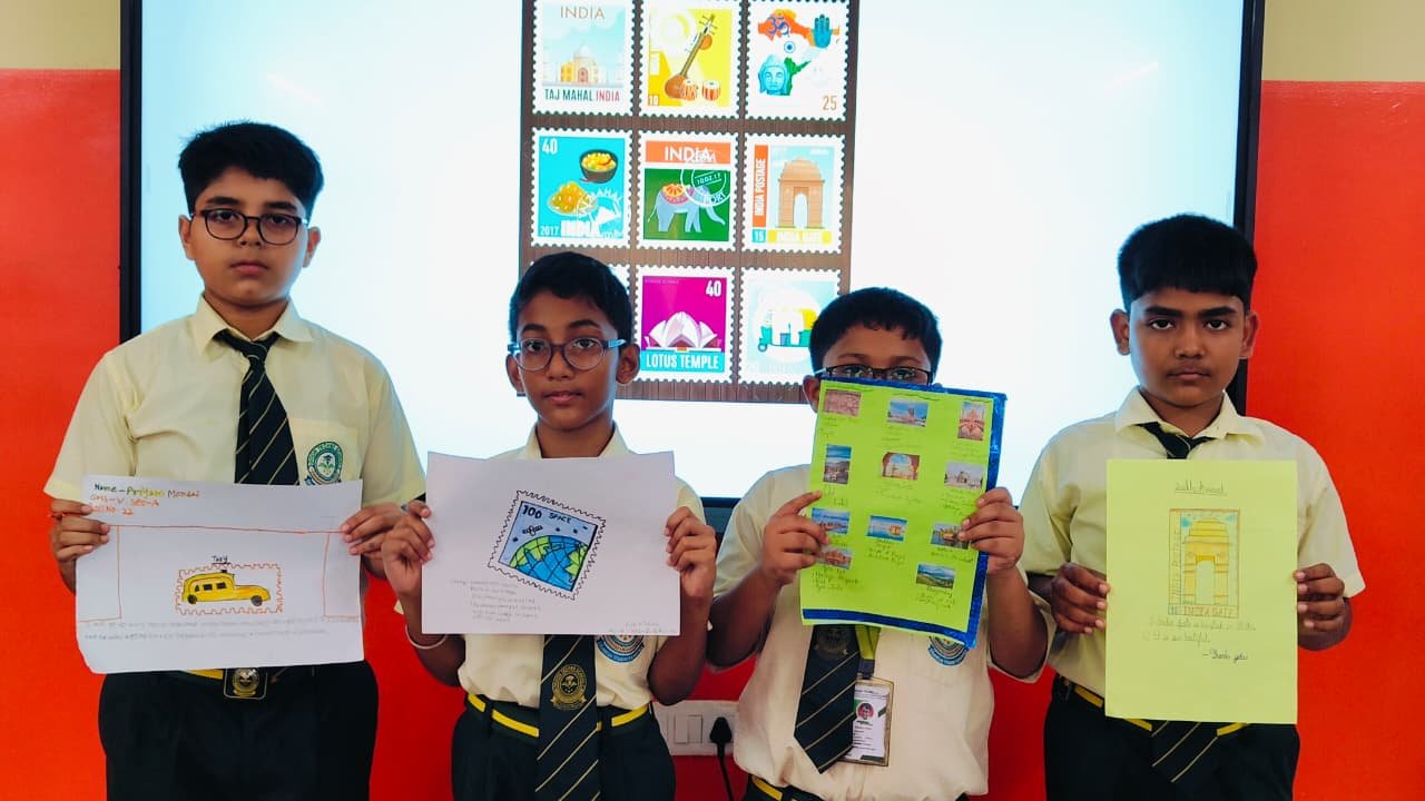 World Heritage Day Activity - Stamp Designing