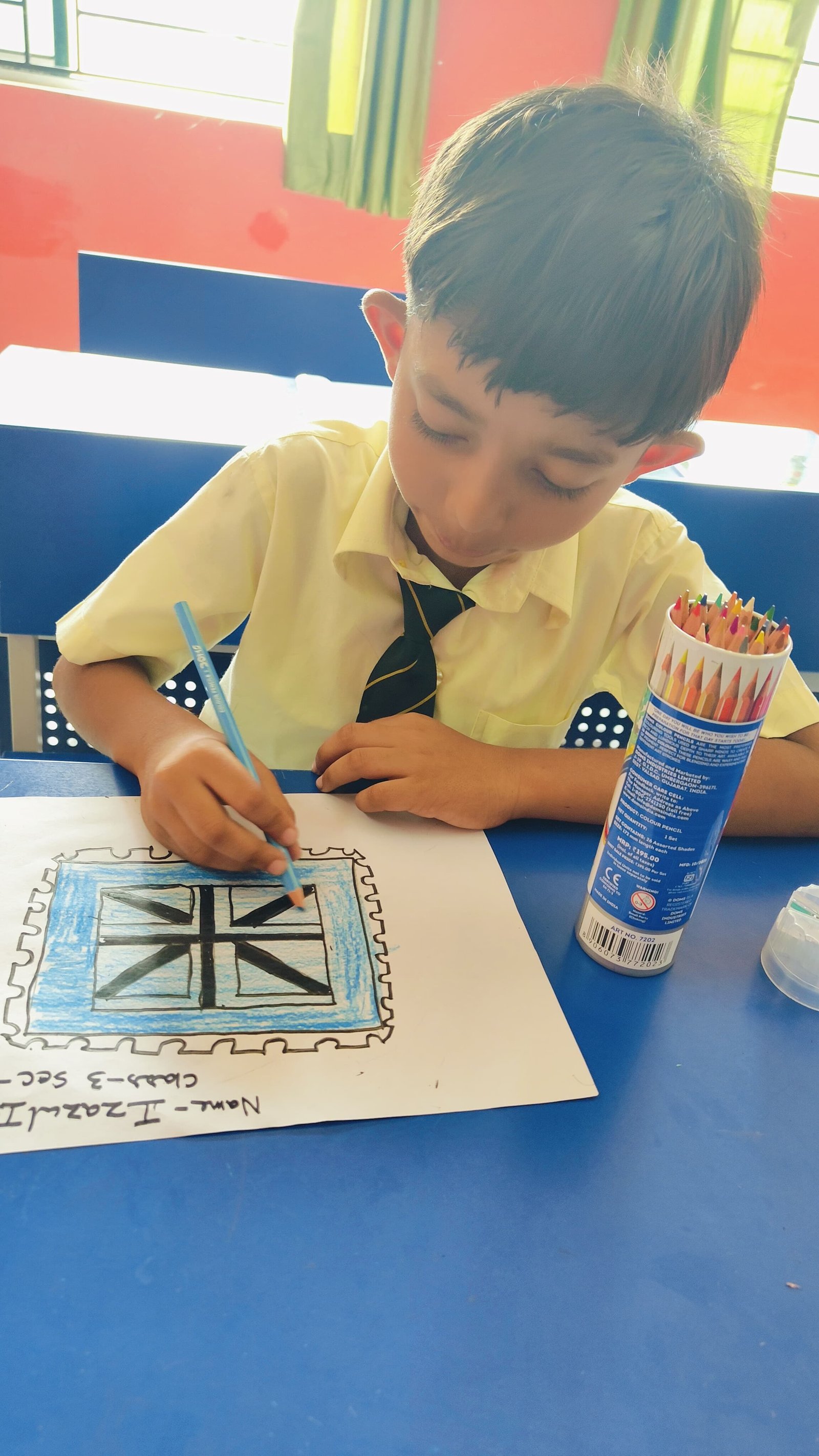 World Heritage Day Activity - Stamp Designing