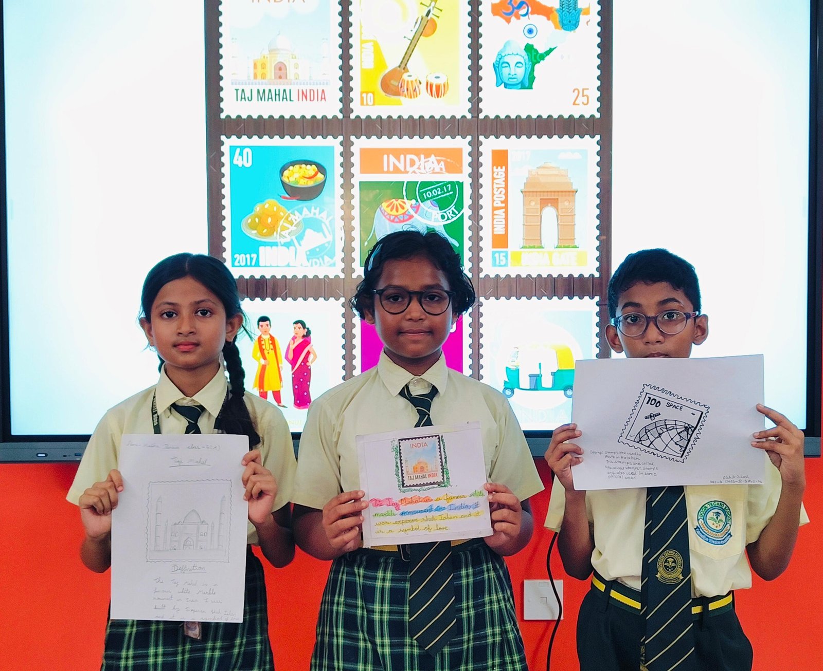 World Heritage Day Activity - Stamp Designing