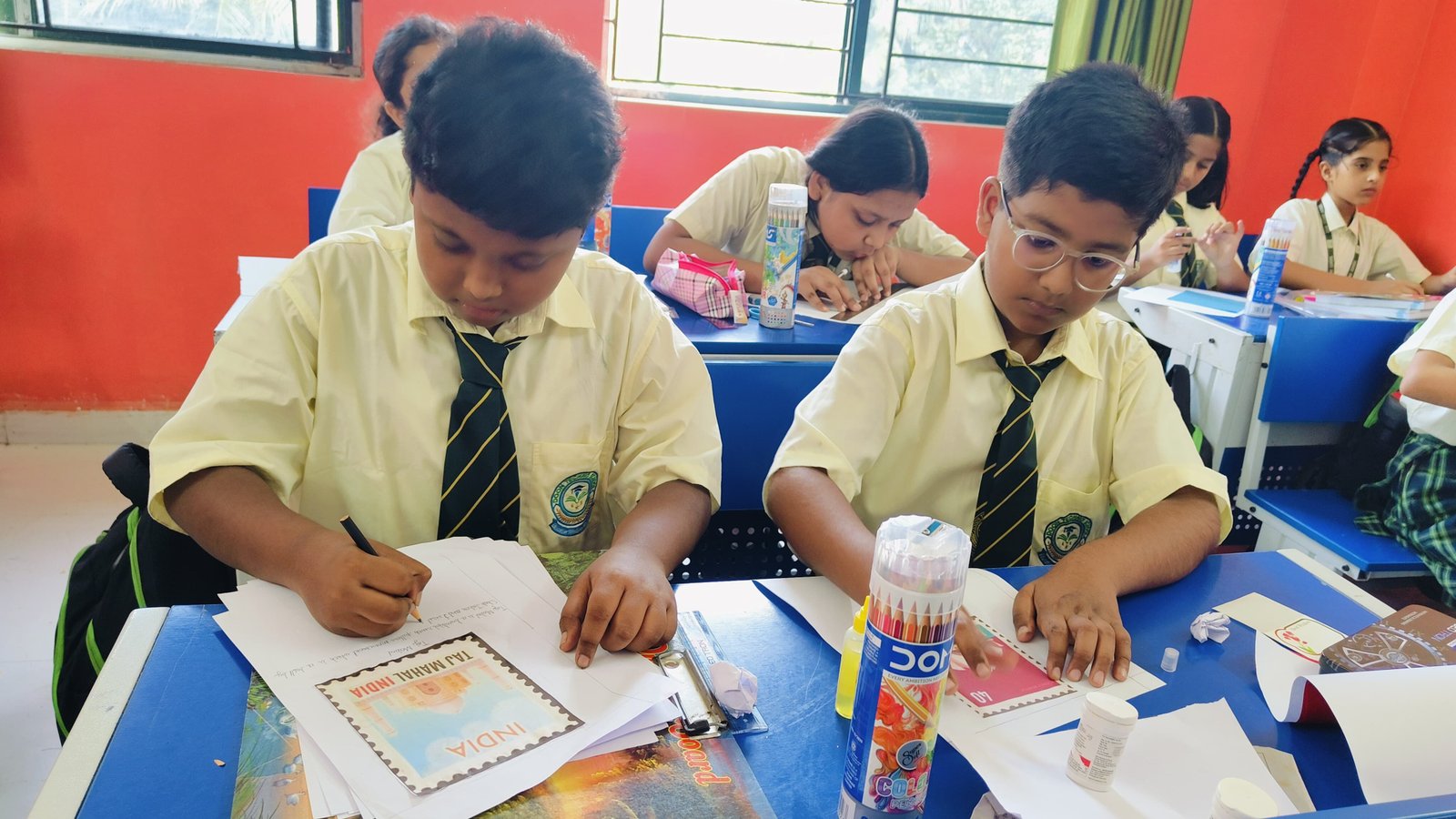 World Heritage Day Activity - Stamp Designing