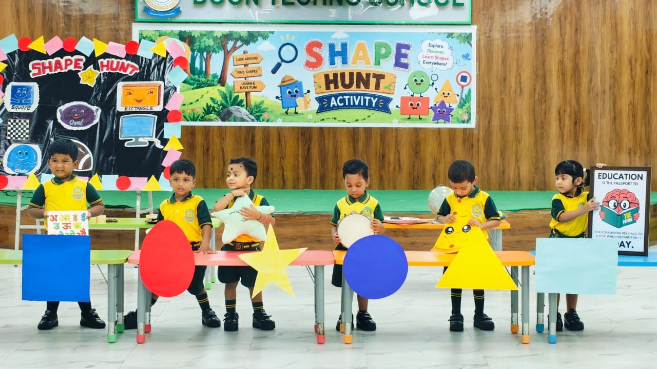 Shape Hunt Activity - Play Group and Nursery
