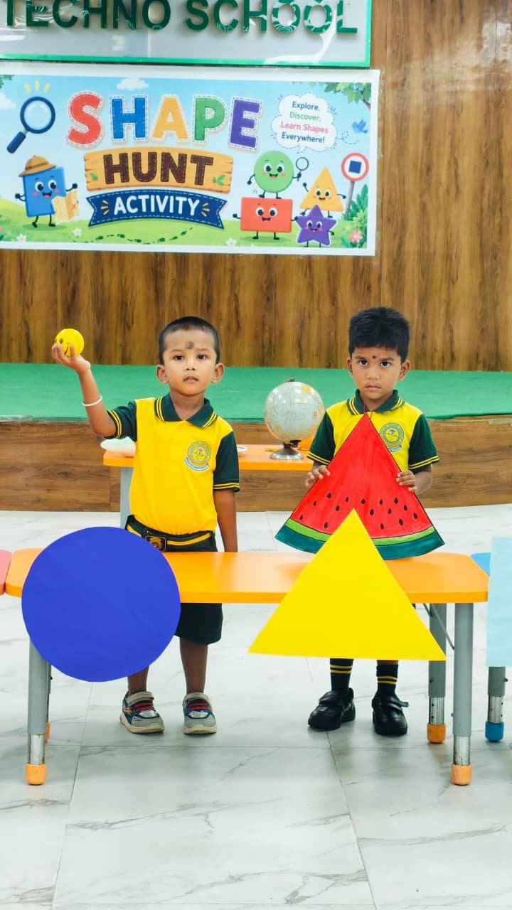 Shape Hunt Activity - Play Group and Nursery